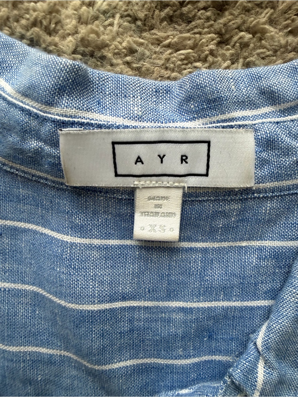 AYR Linen Shirt - Picture 3 of 6